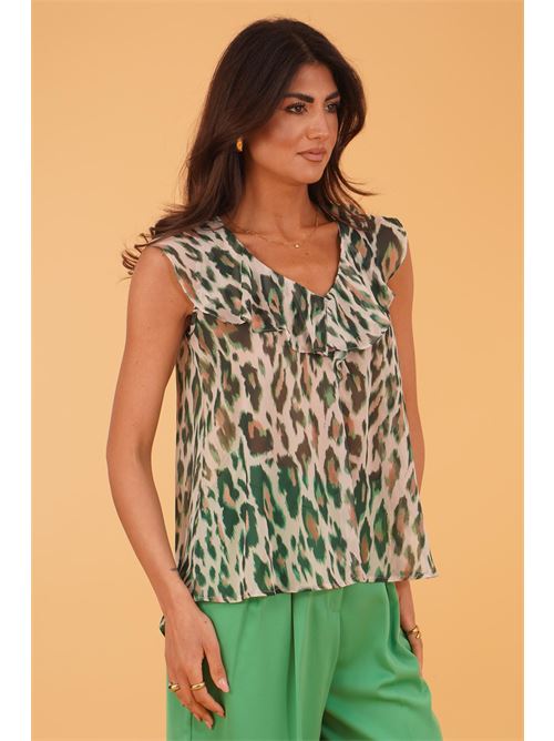Canotta in georgette GM by Gai Mattiolo | GM3769FANTASIA